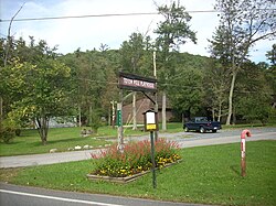 Caledonia State Park Totem Pole Sign